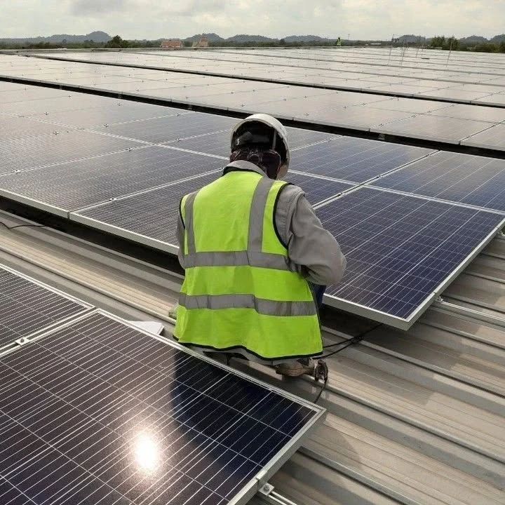 Antalya güneş enerji sistemi GES kurulum çalışması